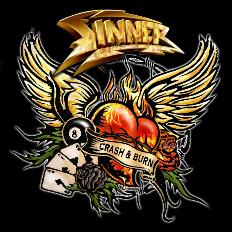 Sinner - Crash & Burn [2008]